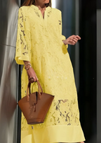 Isadora™︎ - Abito estivo in pizzo di cotone