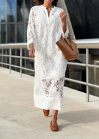 Isadora™︎ - Abito estivo in pizzo di cotone