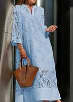 Isadora™︎ - Abito estivo in pizzo di cotone